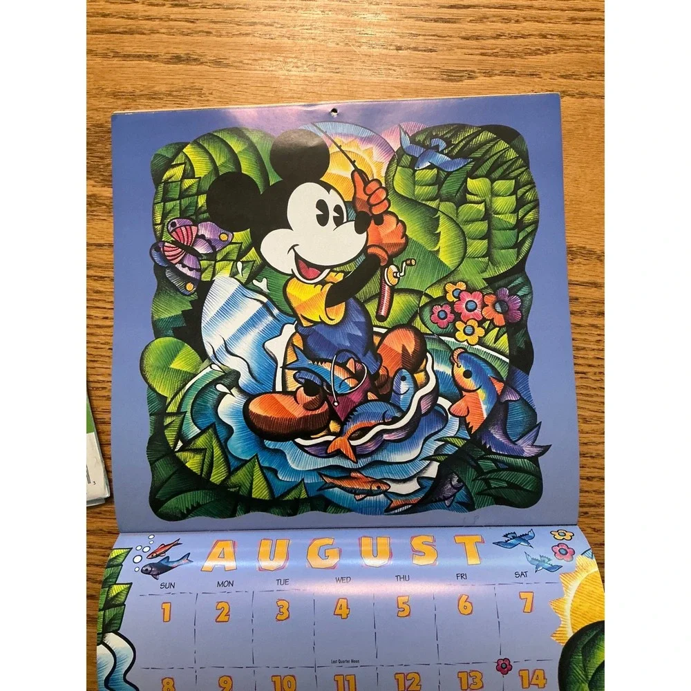 Vintage Disney Mickey Mouse Calendars Lot 1999 2001 Mickey & Friends Pals